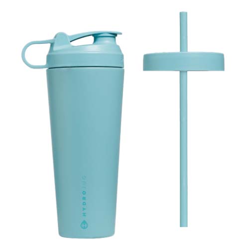 Hydrojug Stainless Steel 24oz Shaker Bottle Turquoise | JwRDgoRyUbW