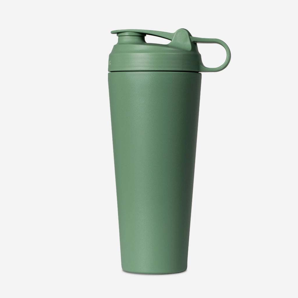 Hydrojug Stainless Steel 24oz Shaker Bottle Olive | e6TLiDAWDUS